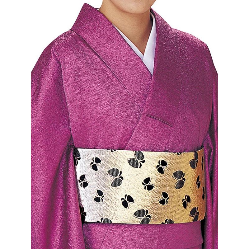 色無地 着物 反物 ラメ 踊り 舞台 ステージ 日本製 オーロラ 洗える