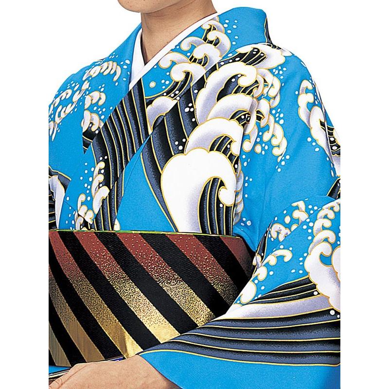 小紋 着物 反物 レディース 手染め 踊り 舞台 大正ロマン 洗える着物