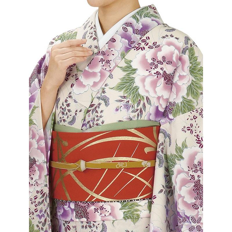 小紋 着物 反物 レディース 手染め 踊り 舞台 大正ロマン 洗える着物 