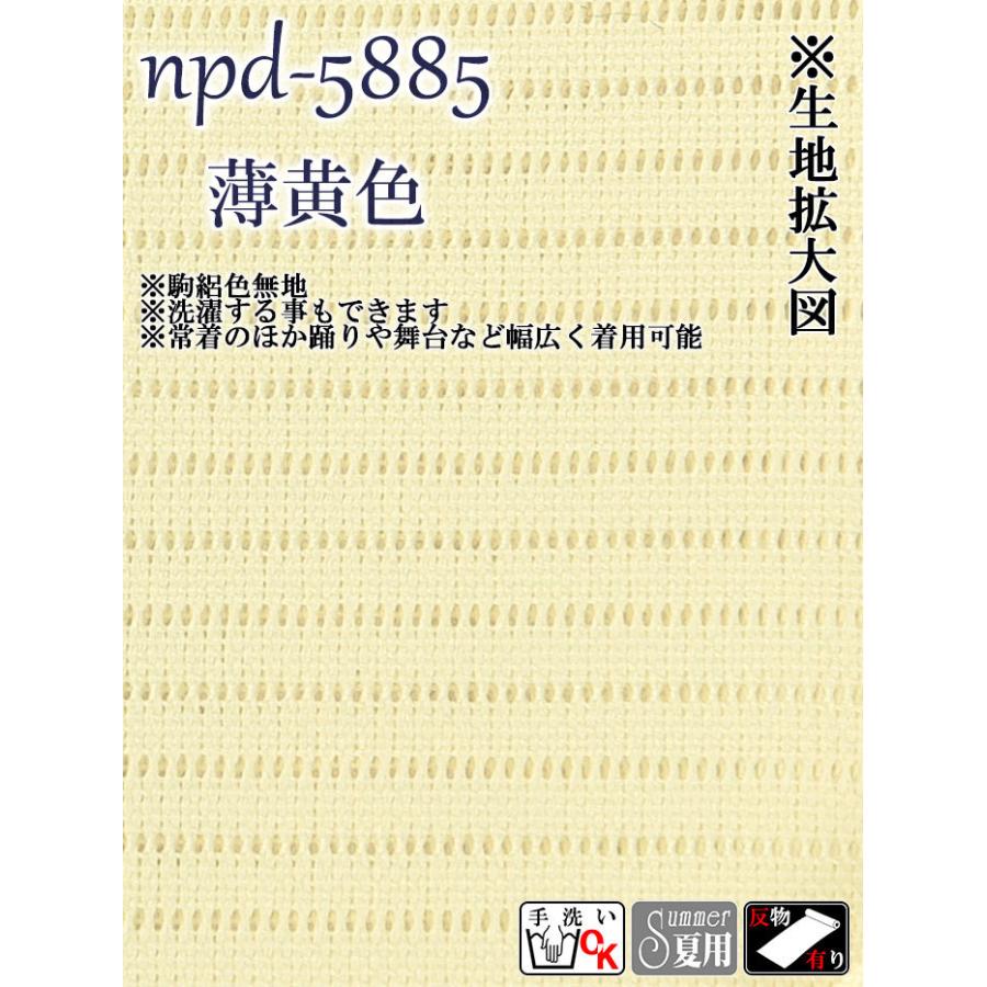 駒絽色無地着物（納期約35日） 最高級 絽の着物 夏用 女性用 
