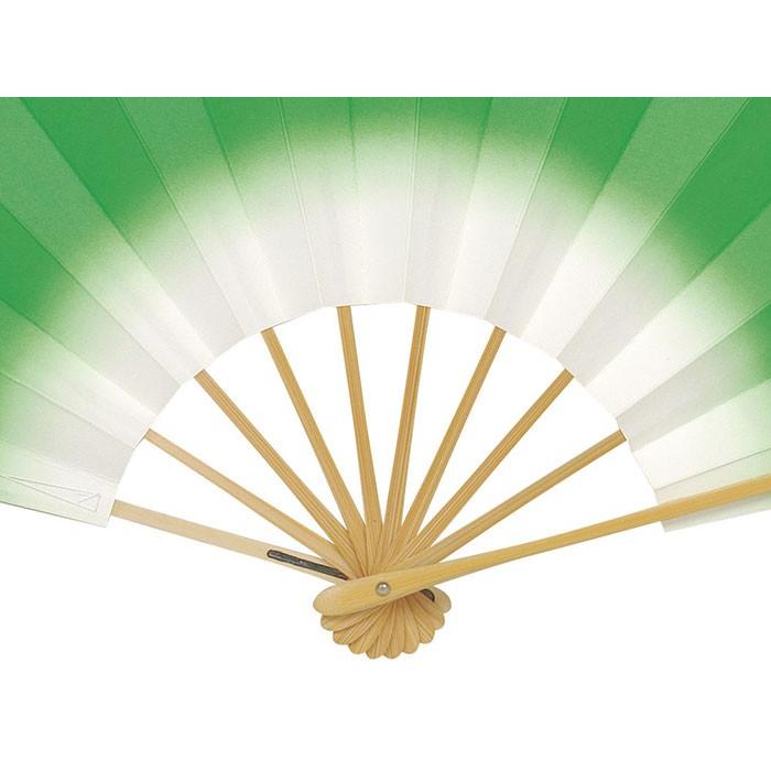 舞扇子 舞踊 扇子 化粧箱入り 舞扇 踊り 祭り 日本舞踊 日舞 白骨 緑