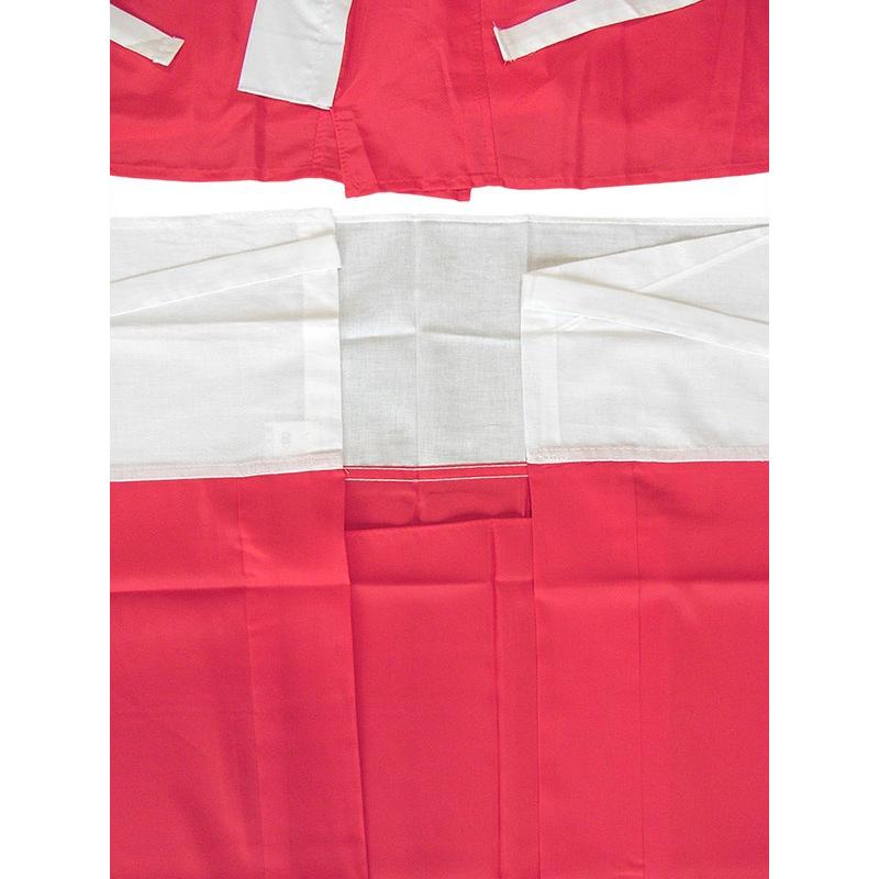 二部式襦袢 半襦袢 東スカート レディース 洗える二部式長襦袢 赤 M L