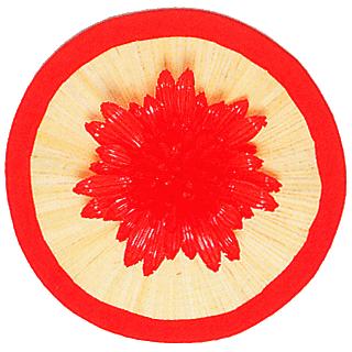 花笠 祭り まつり 音頭 小道具 花笠踊り 祭り用品 赤広巻 大花