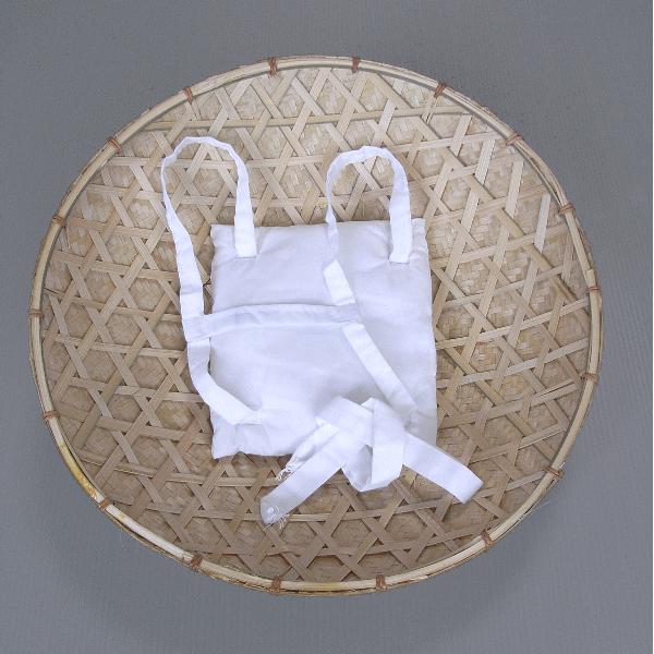 頭台 妻折笠 市女笠 女性用 さらし 中ワタ入り 笠の頭台 : カメヤ