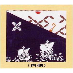 手拭い 財布 手ぬぐい 手拭 てぬぐい たたみ 粗品 お年賀 ギフト 宝船