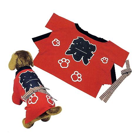 ペット 半纏 法被 はっぴ 犬用 わんこ 袢天 祭り半纏 半天 はっぴ 赤 イベント Ns 552t カメヤダイレクト 通販 Yahoo ショッピング