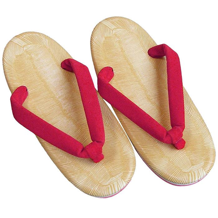 草履 ぞうり 子供 雪駄 赤鼻緒 スポンジ クッション 祭り 着物 浴衣