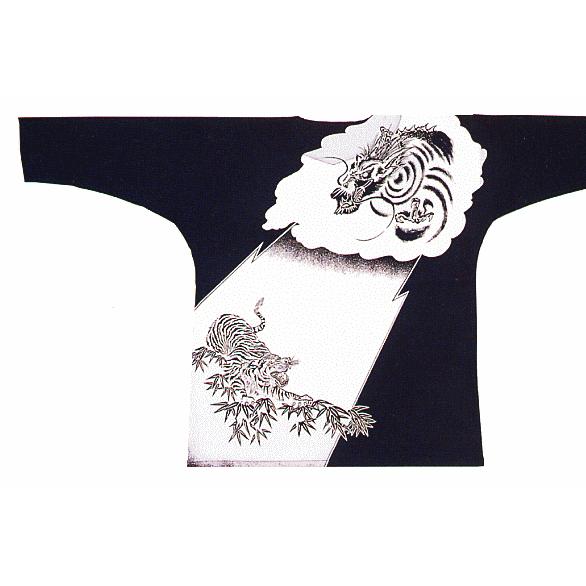 鯉口シャツ 祭り ダボシャツ メンズ レディース 竜虎 黒 白 鯉口シャツ 祭り用品 :NS-685:カメヤダイレクト - 通販 -  Yahoo!ショッピング