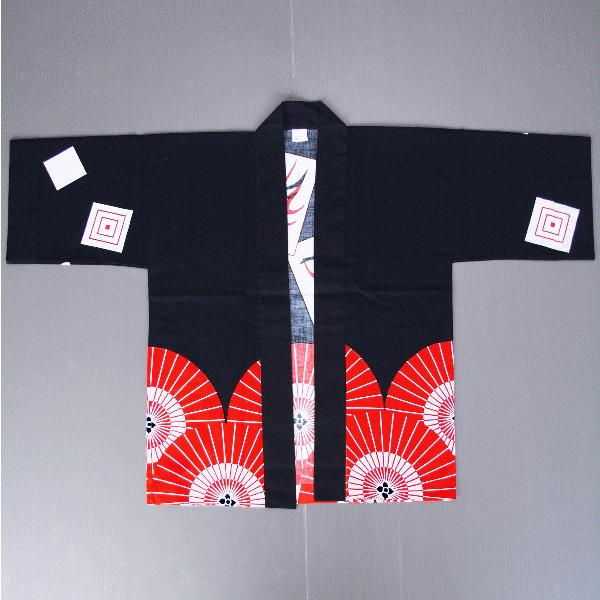 祭り 半纏 法被 はっぴ メンズ レディース 袢天 祭半纏 半天 本染め
