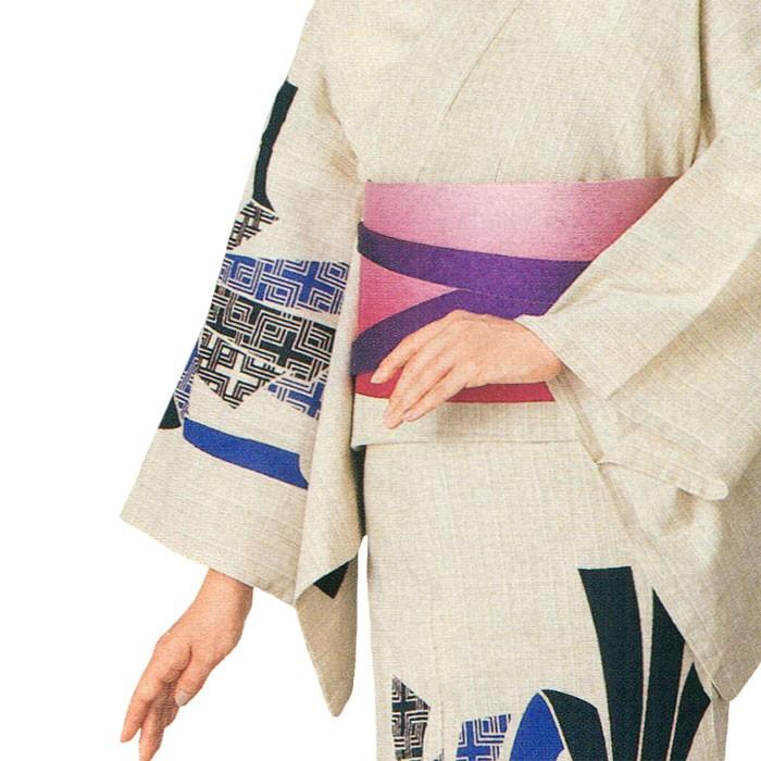 浴衣 ゆかた 反物 レディース メンズ 盆踊り 祭り ユカタ 踊り 絵羽浴衣 綿紬 生成り 束ね熨斗 六弥太格子
