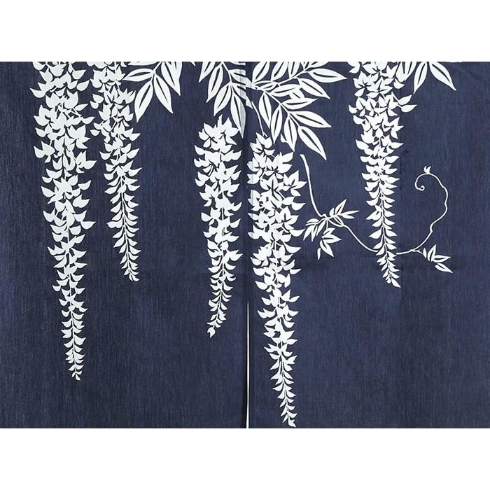 のれん おしゃれ 暖簾 和風 玄関 台所 居間 のれん 85 75cm 藤 Nsd 7130 カメヤダイレクト 通販 Yahoo ショッピング