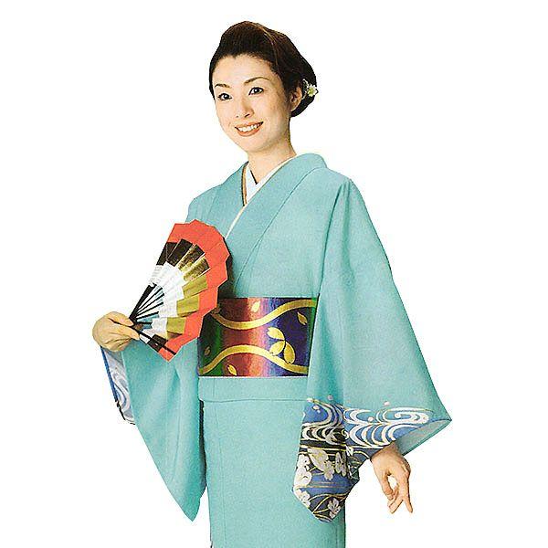 D376 夏着物　訪問着　枝葉　絽　ポリエステル　洗える着物　極美品 D376 夏着物 訪問着 枝葉 絽 ポリエステル 洗える着物 極美品