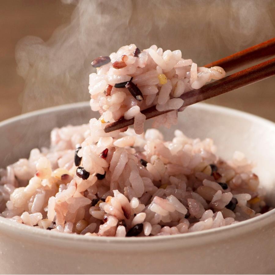亀山堂 雑穀米 米の華 15穀米 黒米 赤米 ポリフェノール 食物繊維 十五