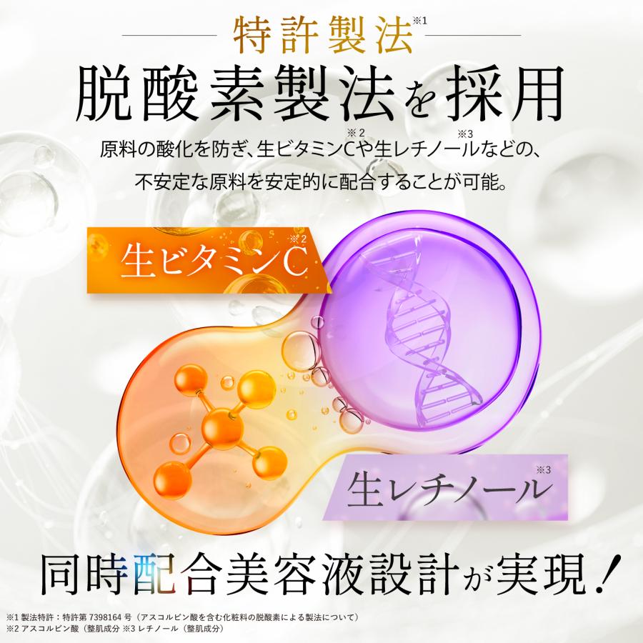 亀山堂 トゥルーム TRUEM 高濃度 ビタミンC レチノール 美容液