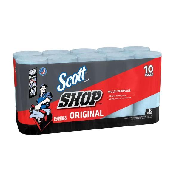 Scott Shop Towels　スコット ショップタオル ブルー 55枚 x 10 ロール｜kameyamastore｜02