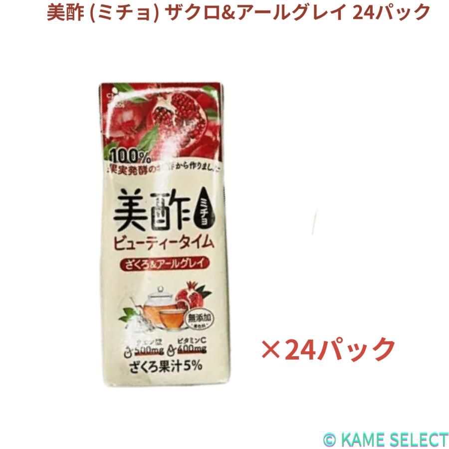美酢 (ミチョ) ザクロ&amp;アールグレイ 24パック（Yahoo!・亀山商店）