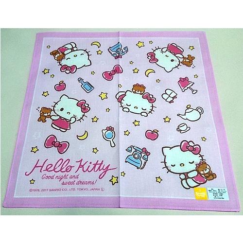 sanrio（サンリオ） ハローキティHelloKITTYハンカチ（ピンクふち