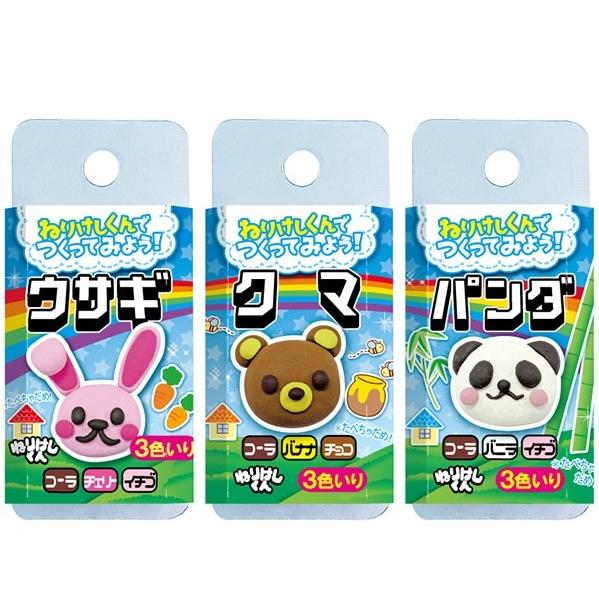 ねりけしくんであそぼう（どうぶつ）ねりけしねんど（ウサギ/クマ