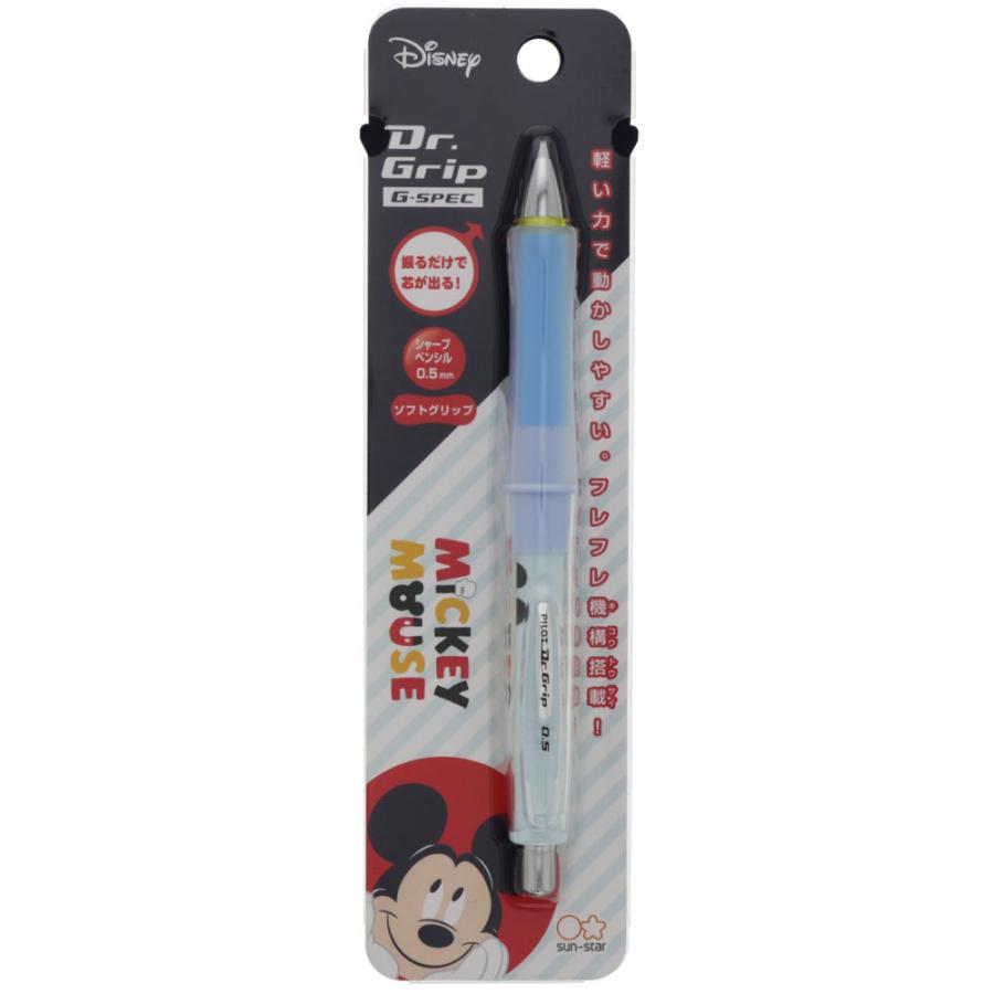 高い素材 ディズニーミッキーマウス Disneymickymouse 10ドクターグリップ ｇスペックシャープペンシルdr Gripgspecフレフレ