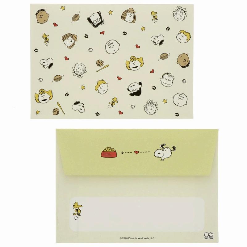 スヌーピー Snoopy Peanuts相関図シリーズミニレターセット 封筒便箋セット ａ S 1018tem022 紙 文具 ひかりyahoo 店 通販 Yahoo ショッピング