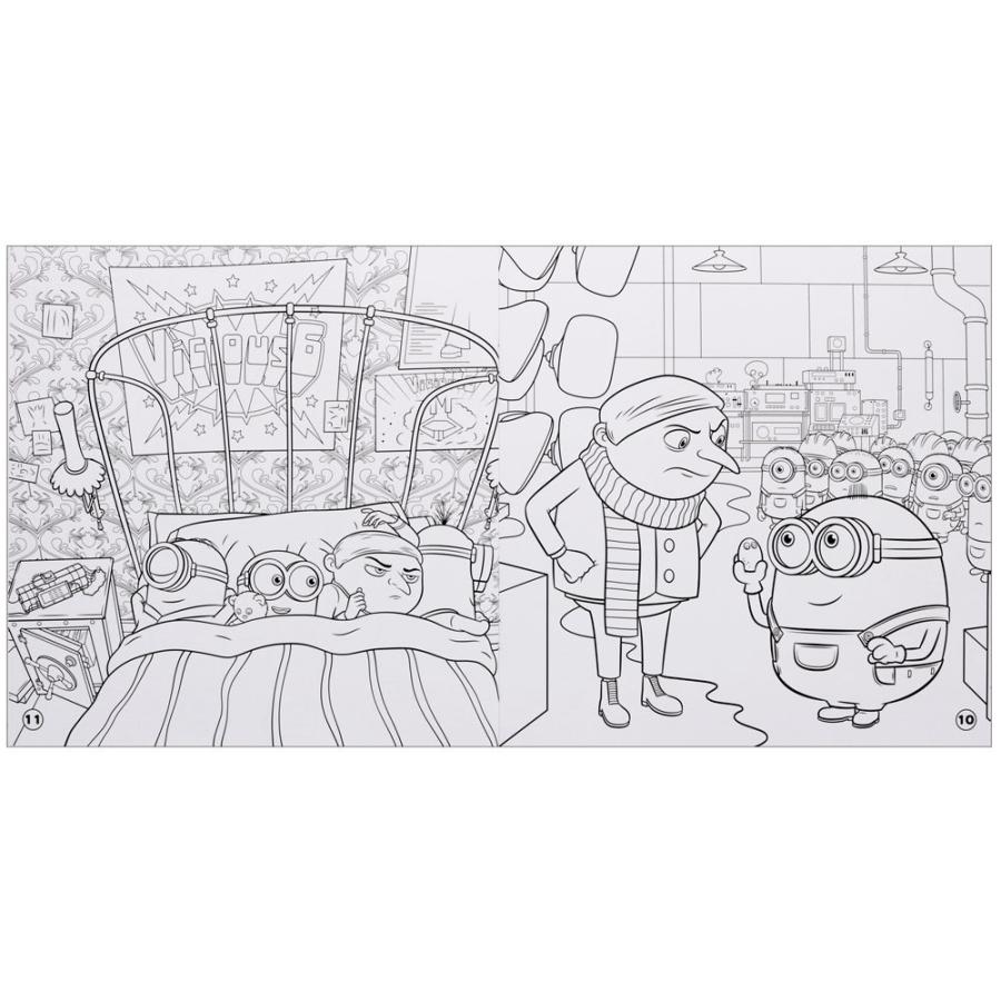 怪盗グルー ミニオンズ Minionsmnf フィーバー デッカぬりえ 小さい子にも塗りやすい大きいサイズの塗り絵 b item007 紙 文具 ひかりyahoo 店 通販 Yahoo ショッピング