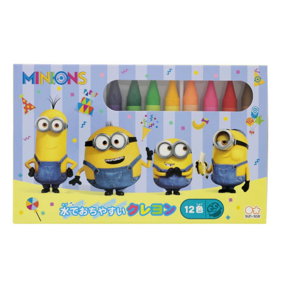 怪盗グルー ミニオンズ Minionsmnf フィーバー 水でおちやすいクレヨン１２色 12色くれよん a item008 紙 文具 ひかりyahoo 店 通販 Yahoo ショッピング