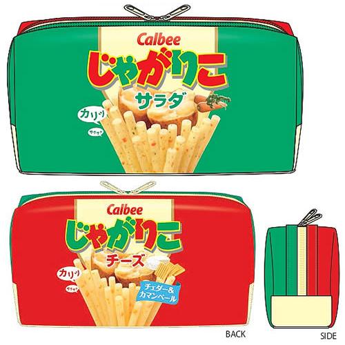 サカモトおもしろ文具 パロディ文具 おやつマーケットスクエアペンポーチ ペンケース 筆箱 じゃがりこ item002 紙 文具 ひかりyahoo 店 通販 Yahoo ショッピング