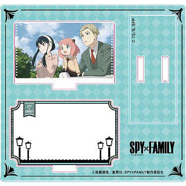 SPY×FAMILY スパイファミリー 全巻購入特典 アクスタ アクリルジオラマ SPY×FAMILY（スパイファミリー）TCB（NIC）アクリルジオラママスコット