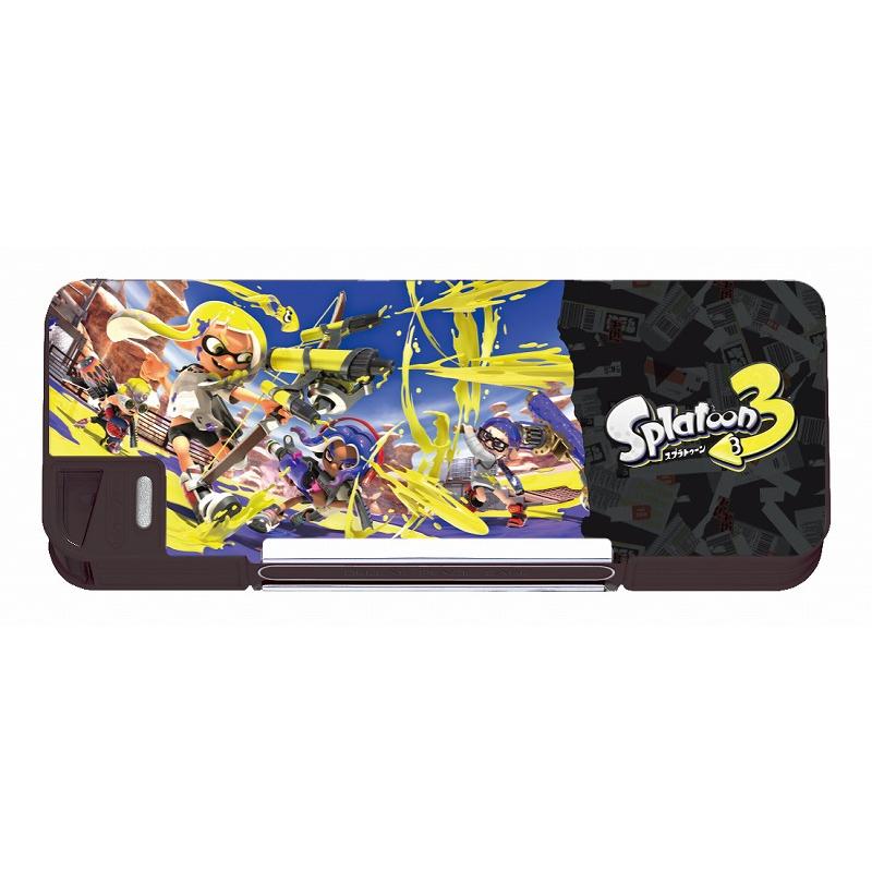 三菱鉛筆 スプラトゥーン3[Splatoon3]（STS3）2023新学期箱型筆箱（筆
