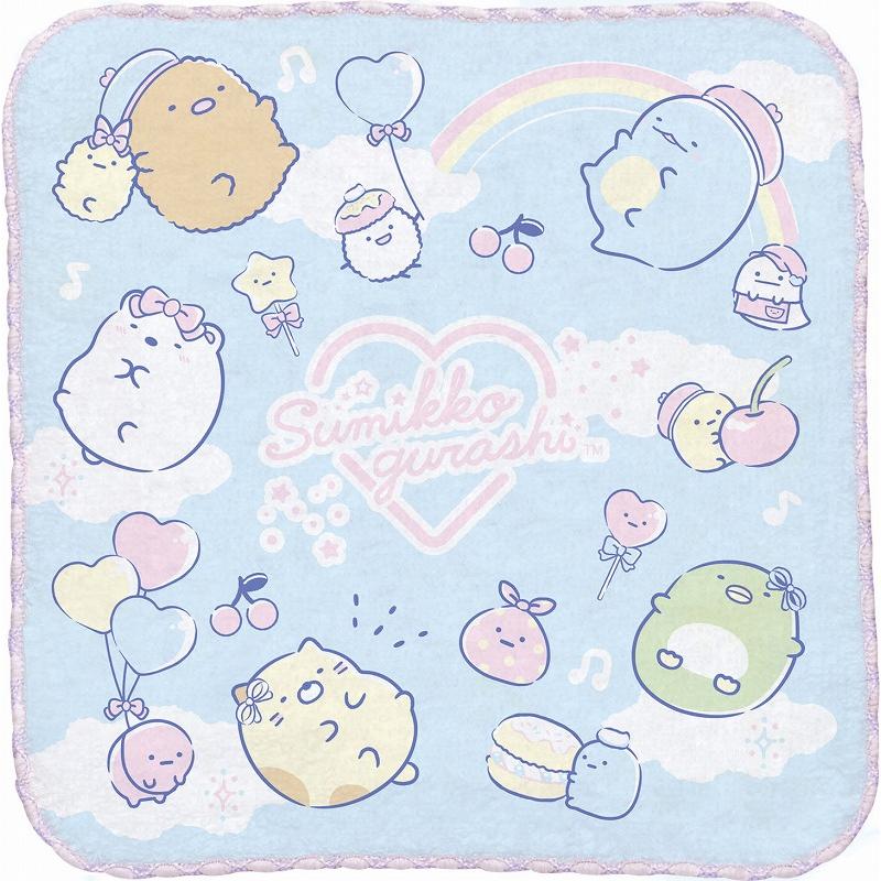 すみっコぐらし すみっコぐらしS/Gハッピースクールミニタオル（ハンド