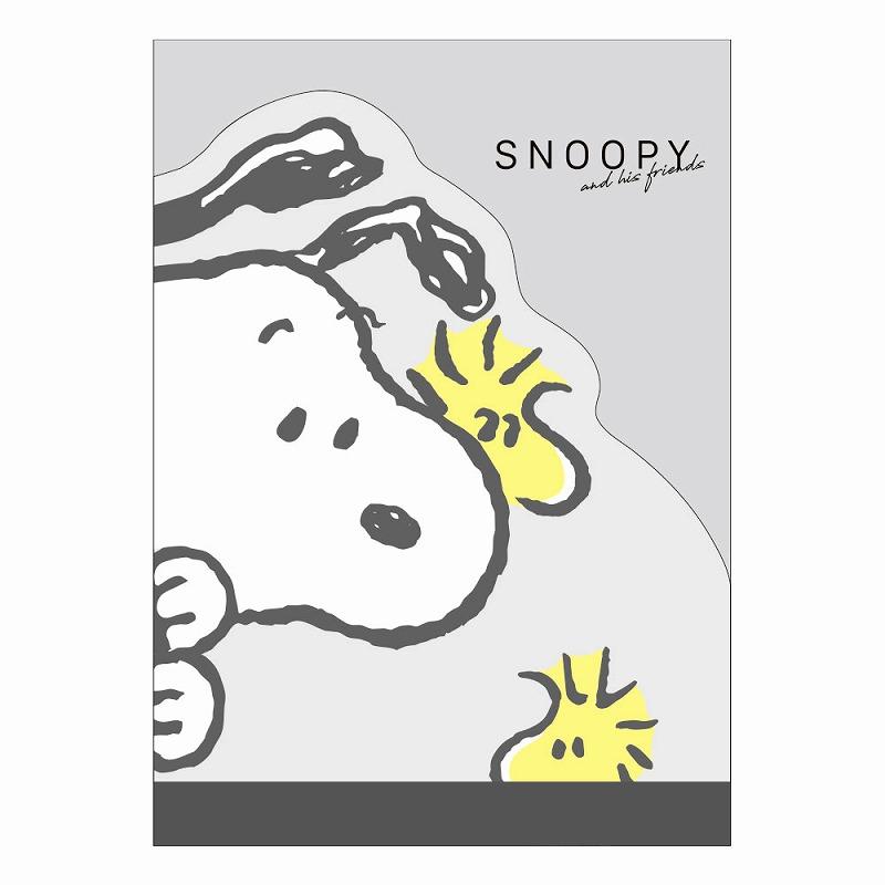 スヌーピー[Snoopy]PEANUTST'sFactoryダイカットミニメモ ひょっこり