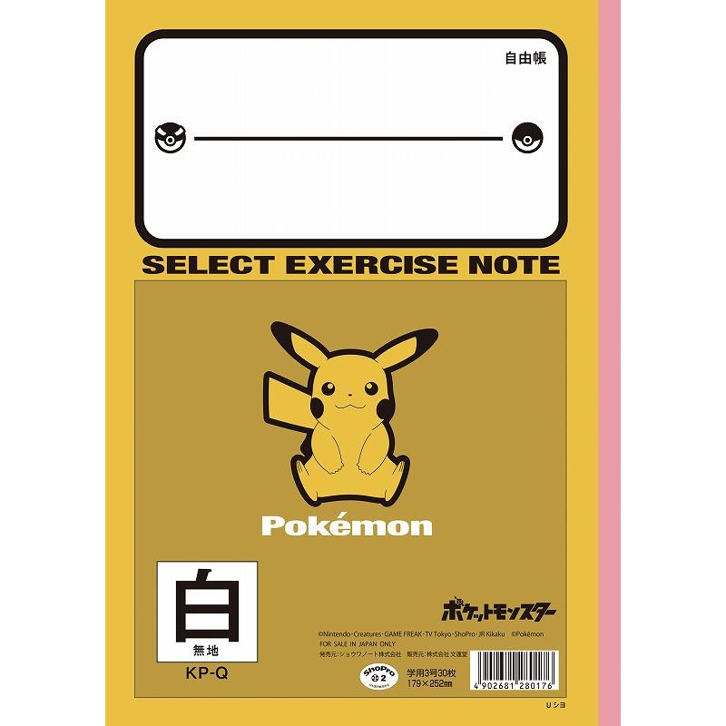 文運堂 ポケットモンスター[ポケモン] PocketMonsters ピカチュウ（文