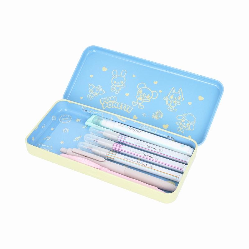 サンスター文具 ポンポネット[PomPonette] [ジュニア] 缶ペンケース