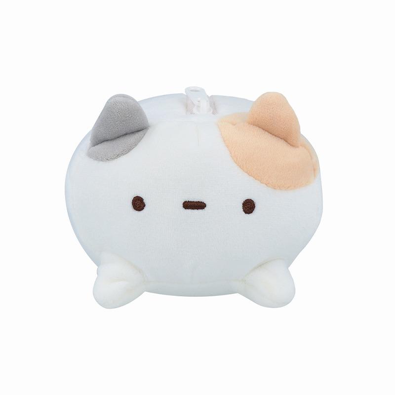 サンスター文具 ずんどうネコ （ミケ） ぬいぐるみペンケース