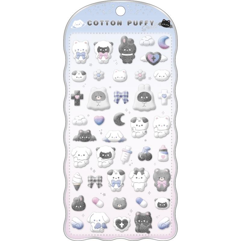 CRUX（クラックス） CottonPuffySEAL（モノクロ） コットンパフィー
