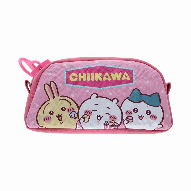 サンスター文具 ちいかわ[Chiikawa]（ピンク） デッカジップペンケース