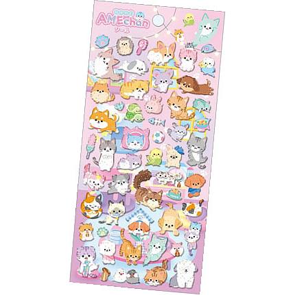 Q-LiA（クーリア） ペット ラメAMEchanシール (QL-01200) : 紙・文具
