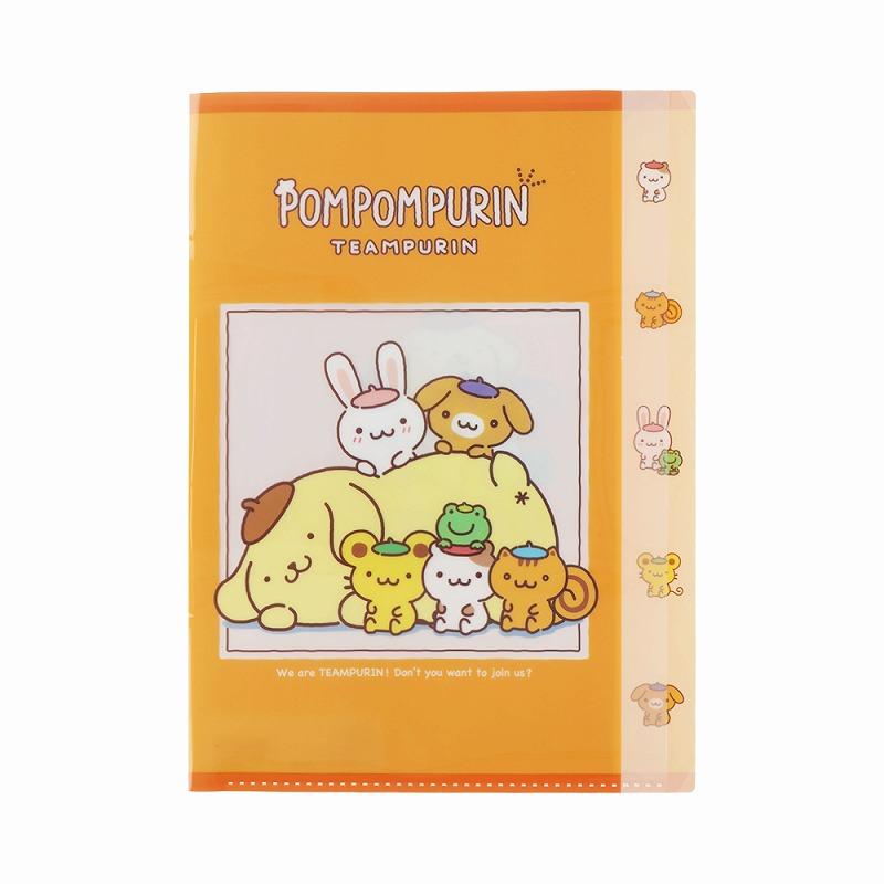 ポムポムプリン スタンダードまとめ売り　サンリオ サンスター文具 ポムポムプリン[SANRIO]サンリオ(オレンジ) A4