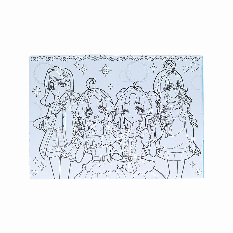 サンスター文具 名探偵プリキュア！（たんプリ） B5ぬりえ（塗り絵