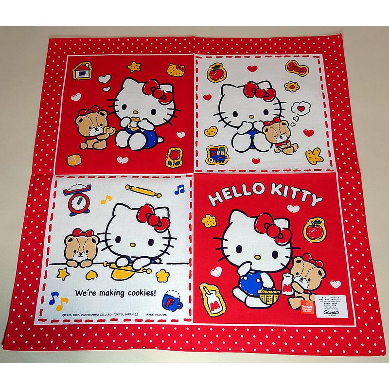 スケーター ハローキティHelloKITTYランチクロス（ナフキン）（四分割