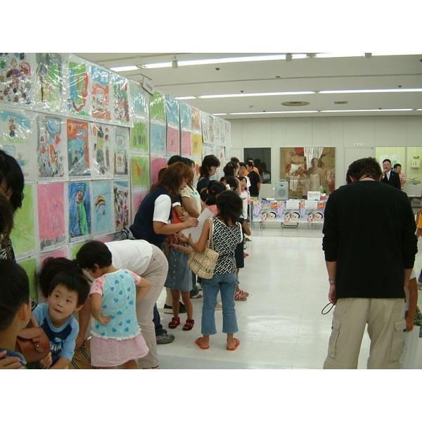 ジャバラ画用紙展示用台紙10コマ(4つ切り)・ブルー |  | 07