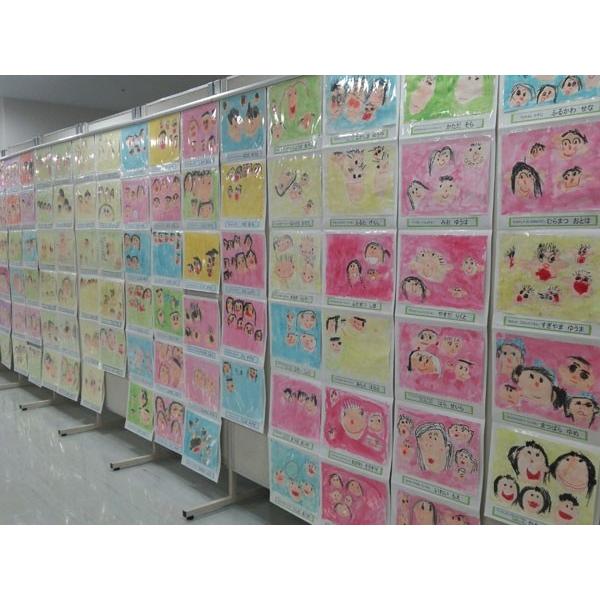 ジャバラ画用紙展示用台紙(8つ切り)・ホワイト |  | 08