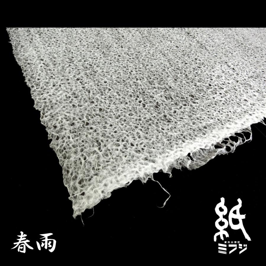 和紙 美濃和紙 落水紙 手漉き 春雨 波レース 網目 石目 市松 縦丁字 0102minowashi Rakusu 紙 文具の専門店ミフジ Yahoo 店 通販 Yahoo ショッピング