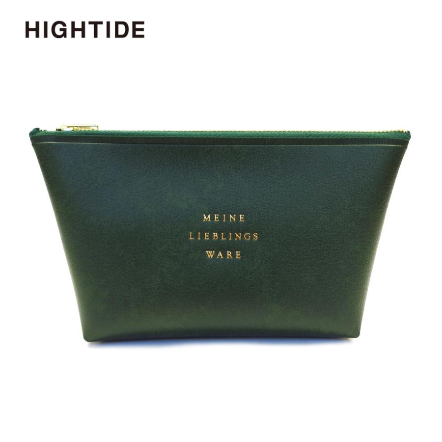 HIGHTIDE HIGHTIDEハイタイド クラシック ファスナーポーチL HIGHTIDE HIGHTIDEハイタイド クラシック ファスナーポーチL