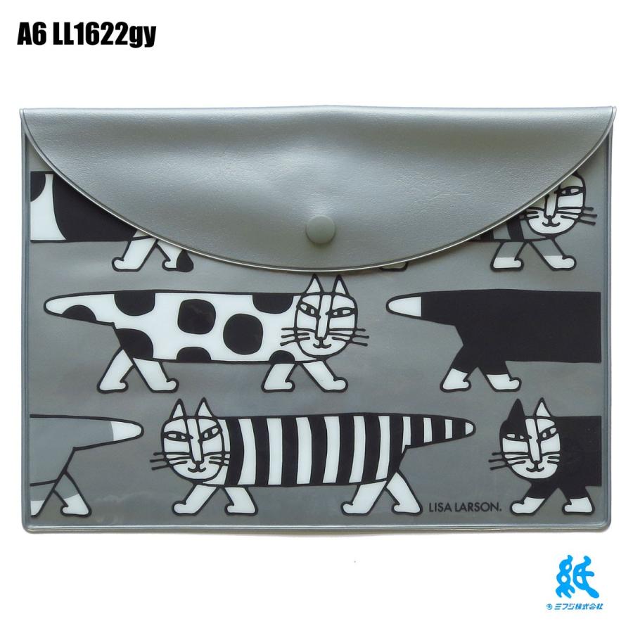 Lisa Larson リサラーソン A6 ビニールフラットケース 全3色 Lisa Larson リサラーソン A6 ビニールフラットケース 全3色