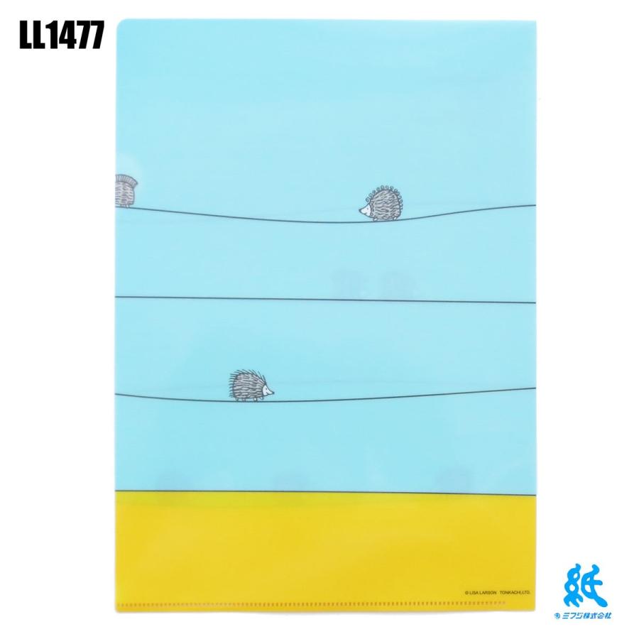 Lisa Larson（リサラーソン） A4 クリアホルダー クリアファイル 全5色