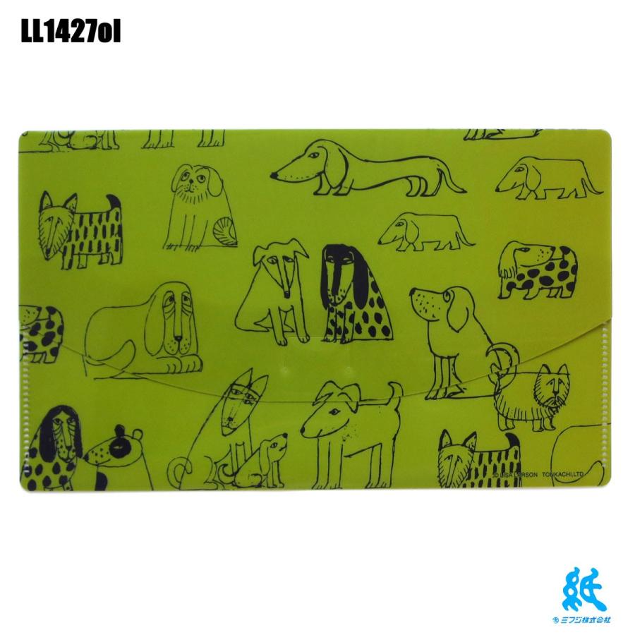 Lisa Larson（リサラーソン） チケットファイル 全8色 : 紙・文具の