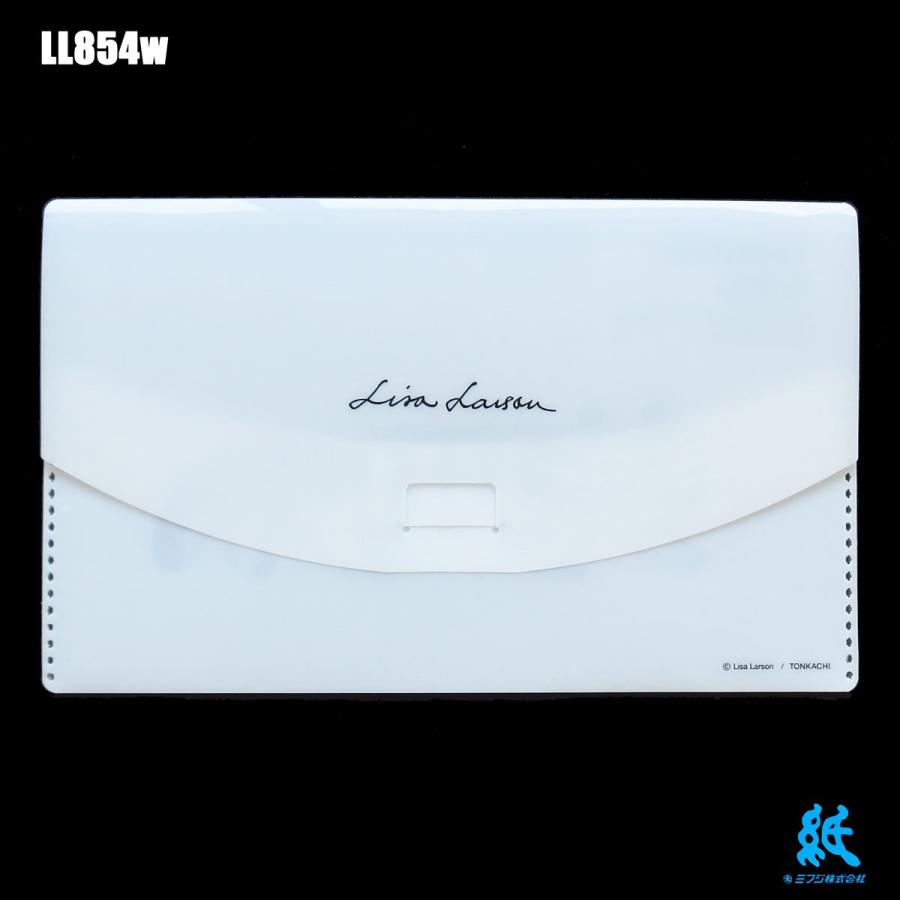 Lisa Larson（リサラーソン） チケットファイル 全8色 : 紙・文具の