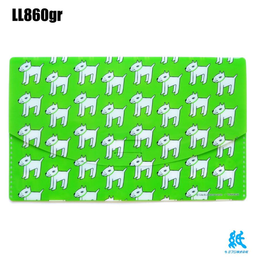 Lisa Larson（リサラーソン） チケットファイル 全8色 : 紙・文具の