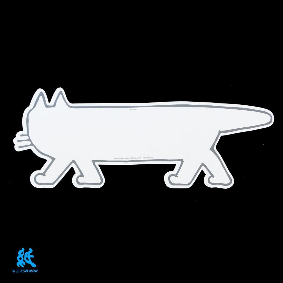 Lisa Larson リサラーソン ダイカットポストカード マイキー Ll7 全4色 lisalarson Postcardll7 紙 文具の専門店ミフジ Yahoo 店 通販 Yahoo ショッピング